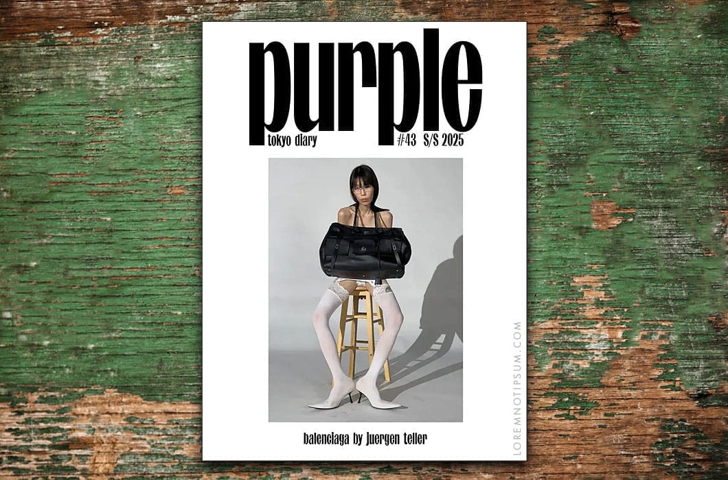 Purple Fashion Magazine Issue 43 - LOREM (not Ipsum)