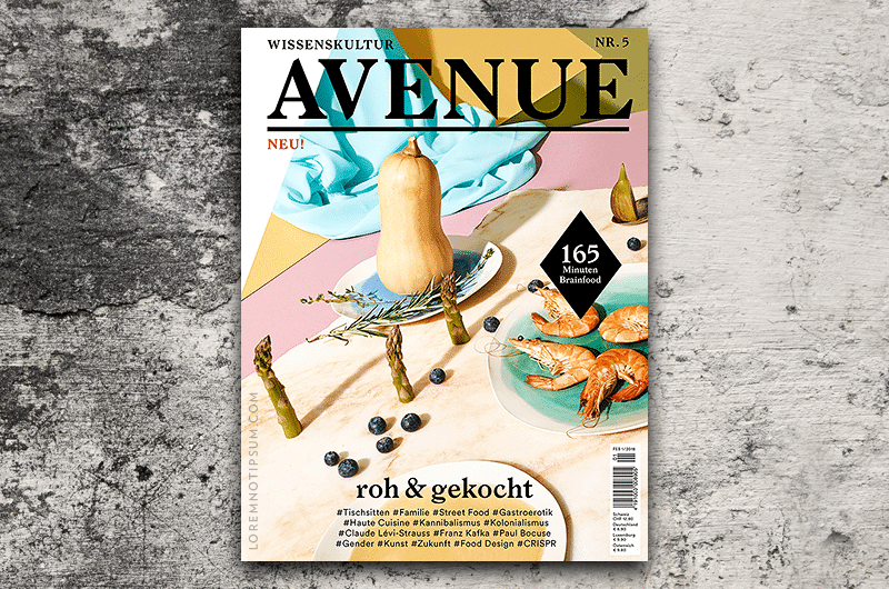 Avenue Magazin Nr. 5 – loremnotipsum.com