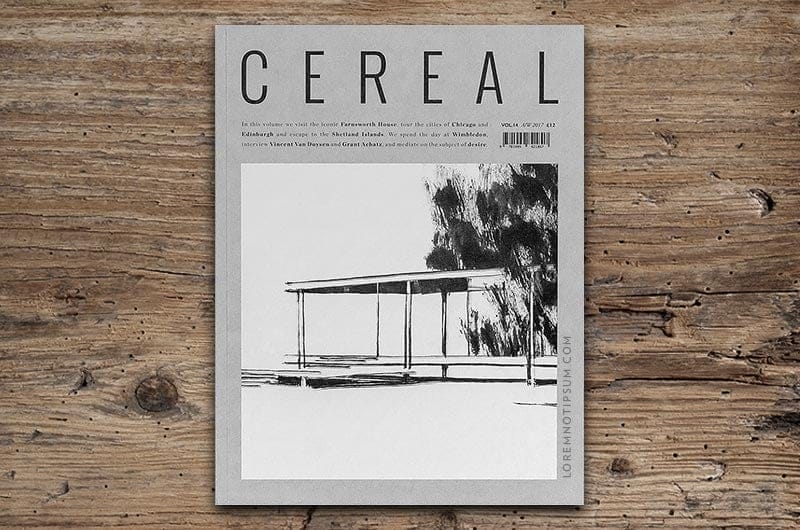 Cereal Magazine Volume 14 (Limited Edition) – loremnotipsum.com