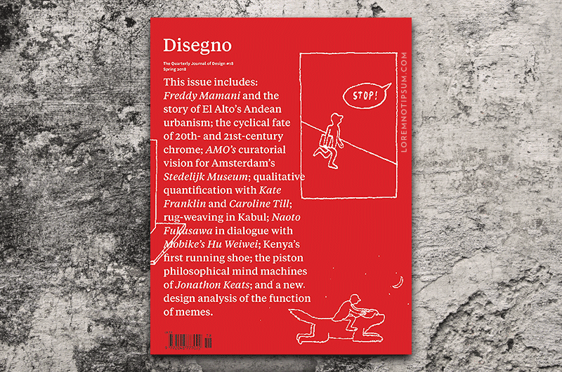 Disegno Magazine No. 18 – loremnotipsum.com
