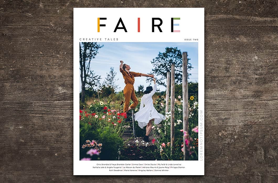 FAIRE Magazine Issue 2 – loremnotipsum.com