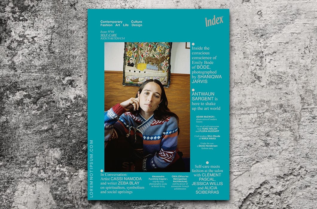 Index Magazine Issue 4 – loremnotipsum.com