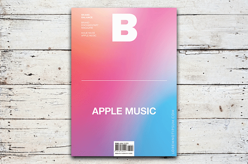 Magazine B Issue 55 (Apple Music) – loremnotipsum.com