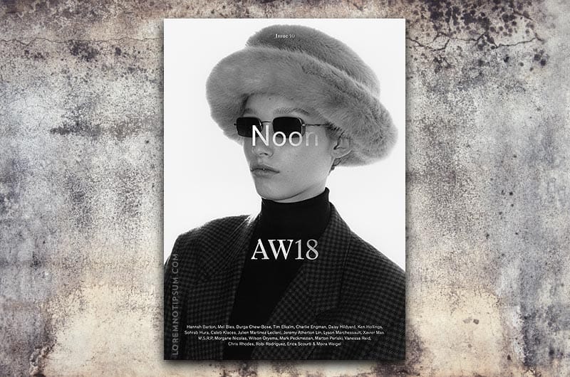 Noon Magazine Issue 10 (AW18) – loremnotipsum.com