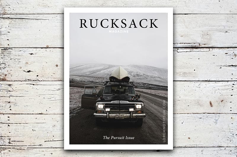 Rucksack Magazine Volume 4 – loremnotipsum.com