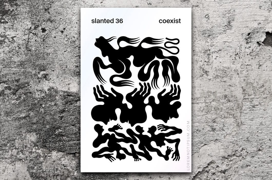 Slanted Magazine Issue 36 (Coexist) – loremnotipsum.com