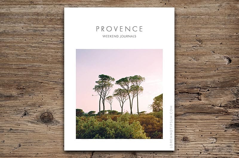The Provence Travvel Book by Weekend Journals – loremnotipsum.com