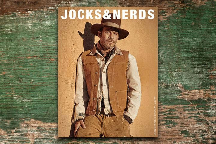 Jocks and Nerds Magazine - Buy from LOREM (not Ipsum)