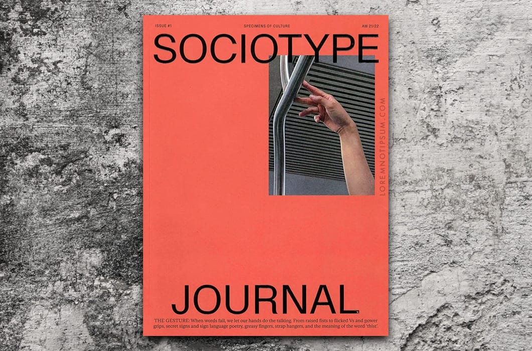 Sociotype Journal Issue 1 – loremnotipsum.com