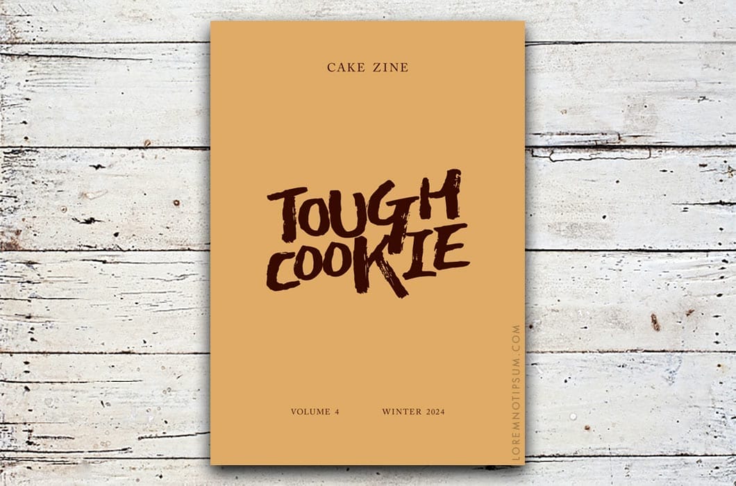 Cake Zine Volume 4 (Tough Cookie) – loremnotipsum.com