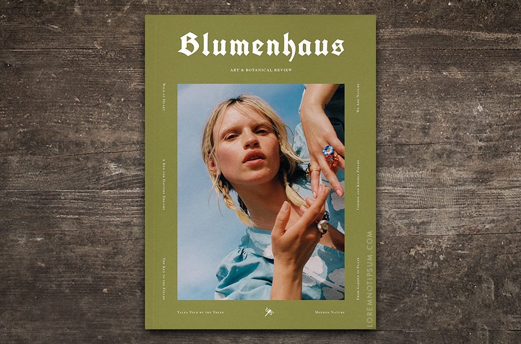 Blumenhaus Magazine Issue 5 – loremnotipsum.com