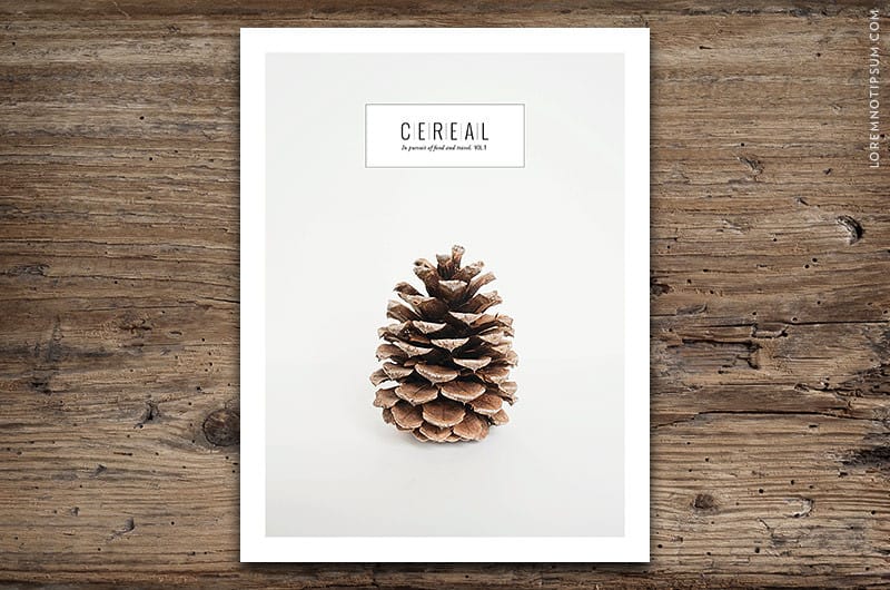 CEREAL magazine vol.1　シリアルマガジン Cereal Magazine – Volume 1 - Buy from LOREM (not Ipsum)