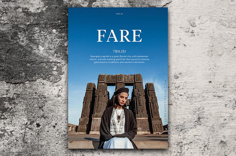 Fare Magazine Issue 6 (Tbilisi) – loremnotipsum.com