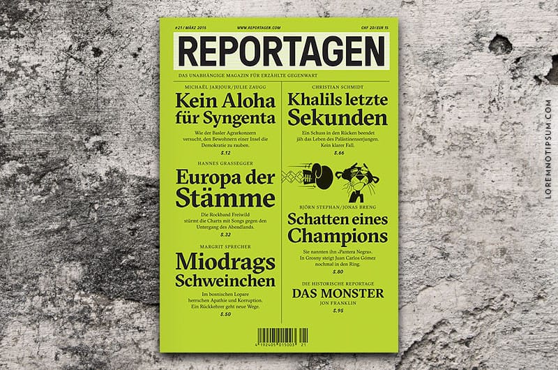 Reportagen #21