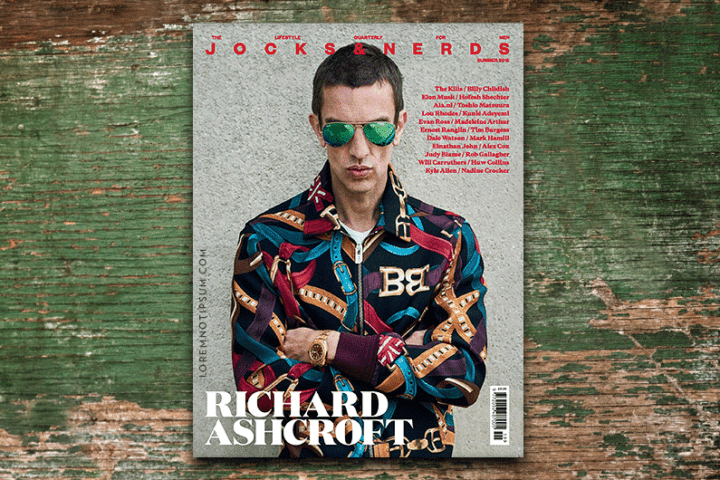 Jocks and Nerds Magazine - Buy from LOREM (not Ipsum)