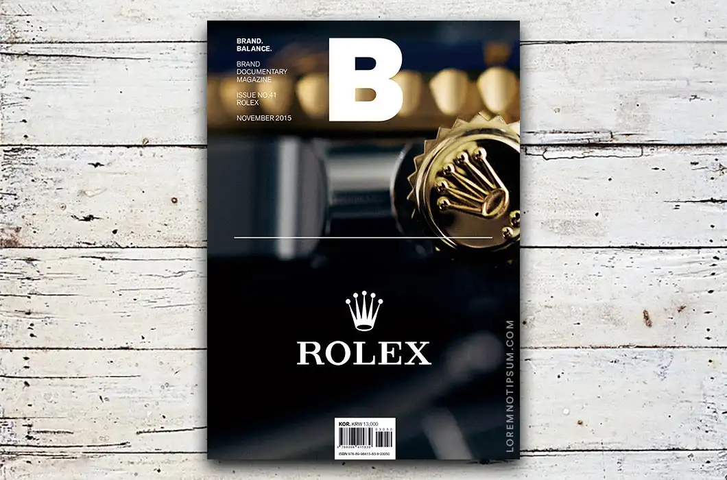 Magazine B – Issue 41 (Rolex)