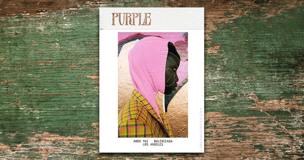 Purple Fashion Magazine Issue 30 - Buy from LOREM (not Ipsum)