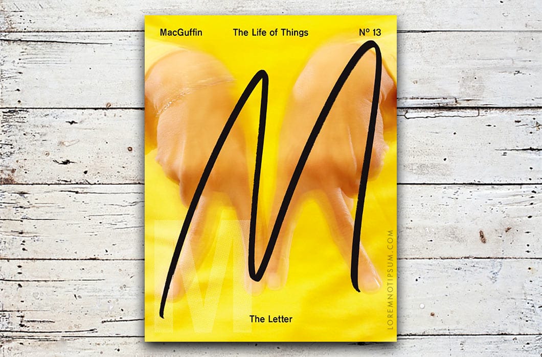 MacGuffin Magazine Issue 13 (The Letter Issue) – loremnotipsum.com
