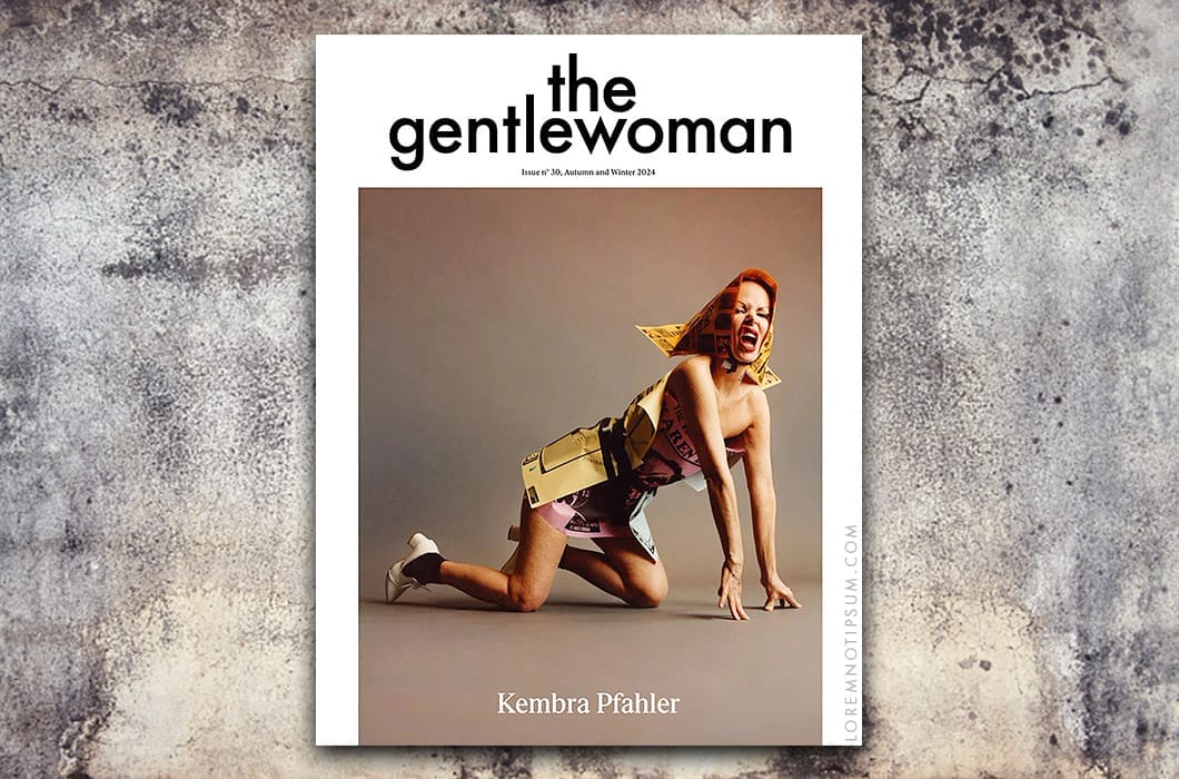 The Gentlewoman No. 30 (Kembra Pfahler) – loremnotipsum.com