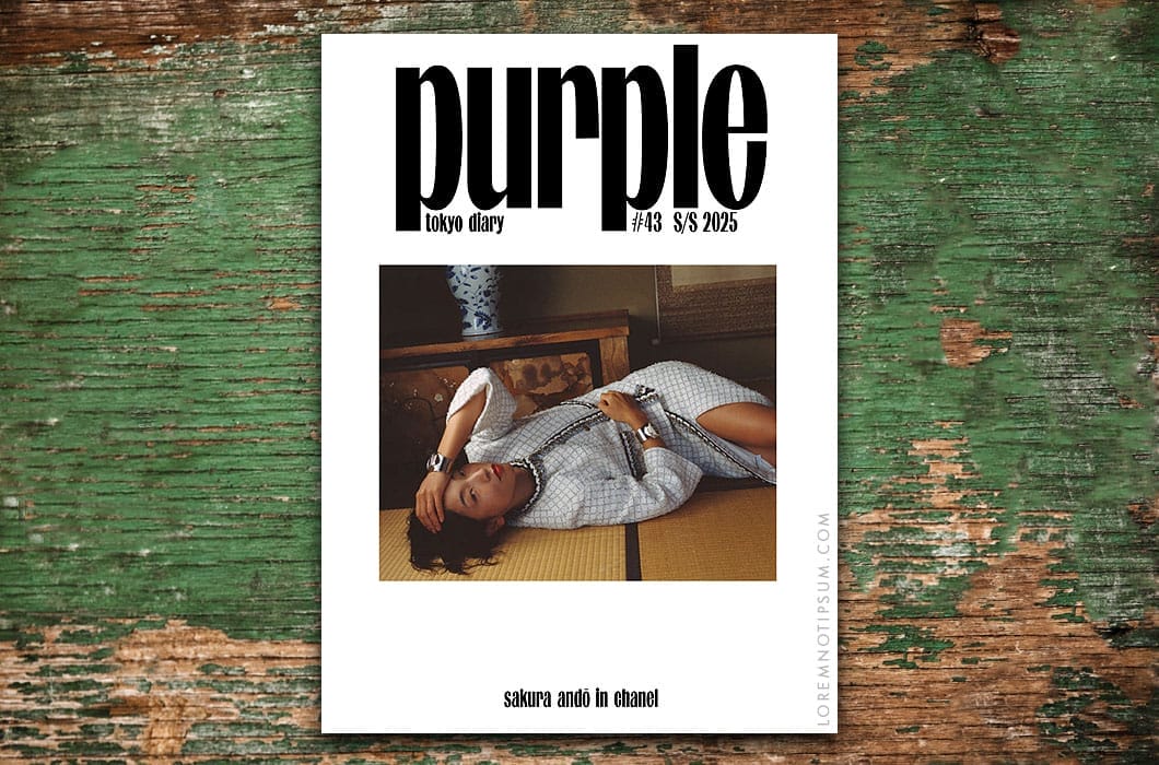 Purple Fashion Magazine Issue 43 - LOREM (not Ipsum)
