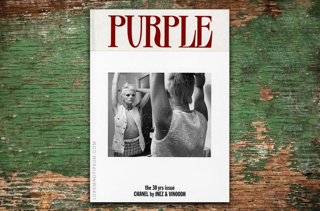 Purple Fashion Magazine Issue 38 - Buy from LOREM (not Ipsum)