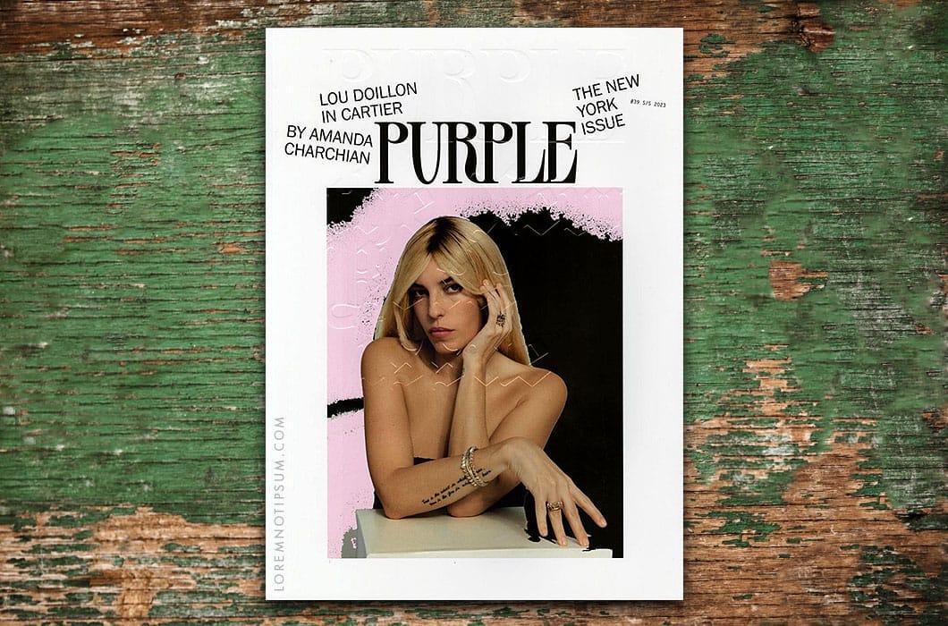 Purple Fashion Magazine Issue 39 - LOREM (not Ipsum)