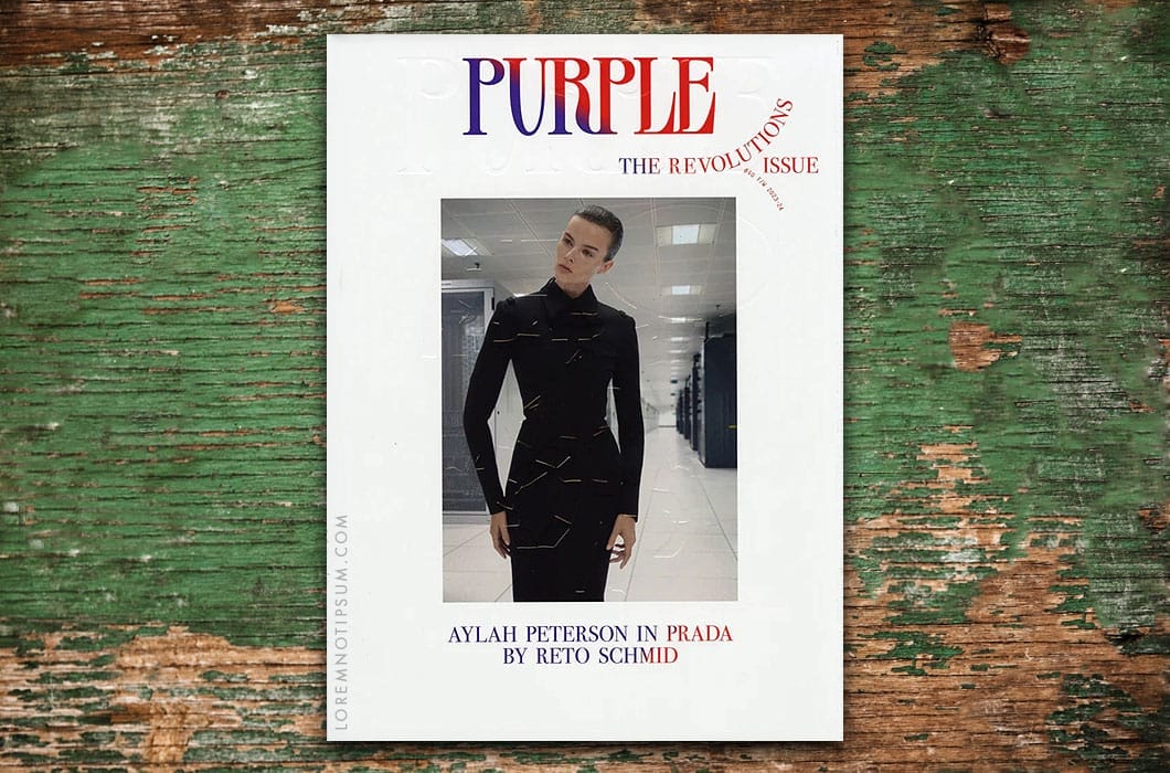 Purple Fashion Magazine Issue 40 - LOREM (not Ipsum)