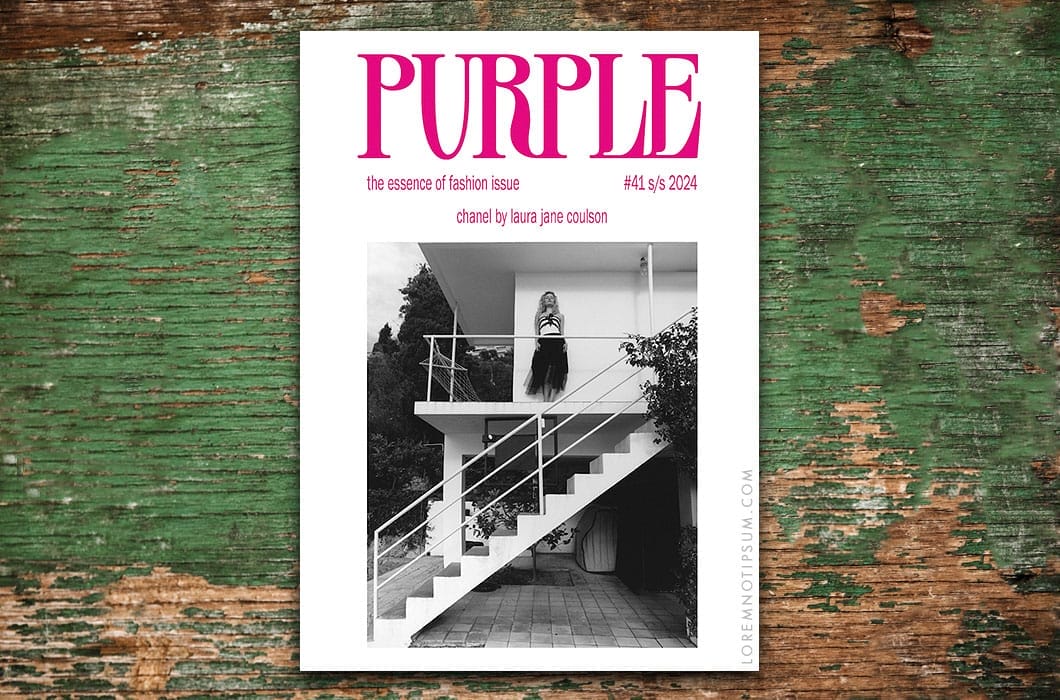 Purple Fashion Magazine Issue 41 - LOREM (not Ipsum)