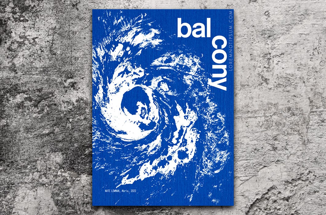 Balcony Magazine Issue 3 – loremnotipsum.com
