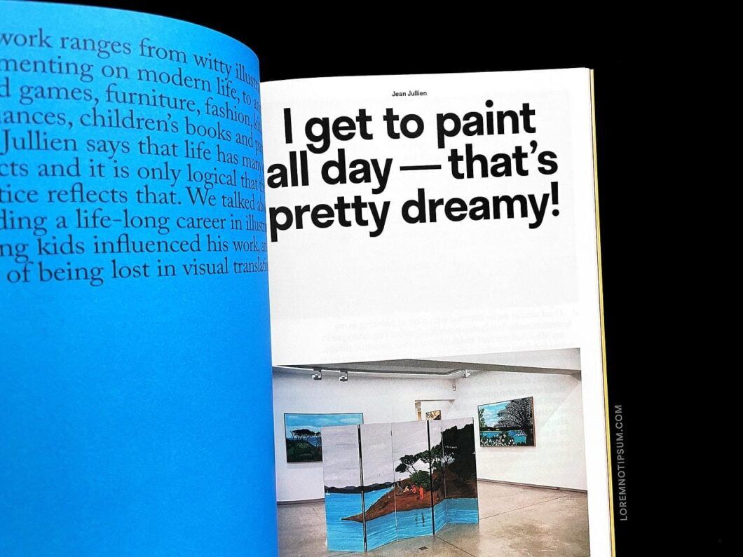 Backstage Talks Magazine Issue 5 – loremnotipsum.com