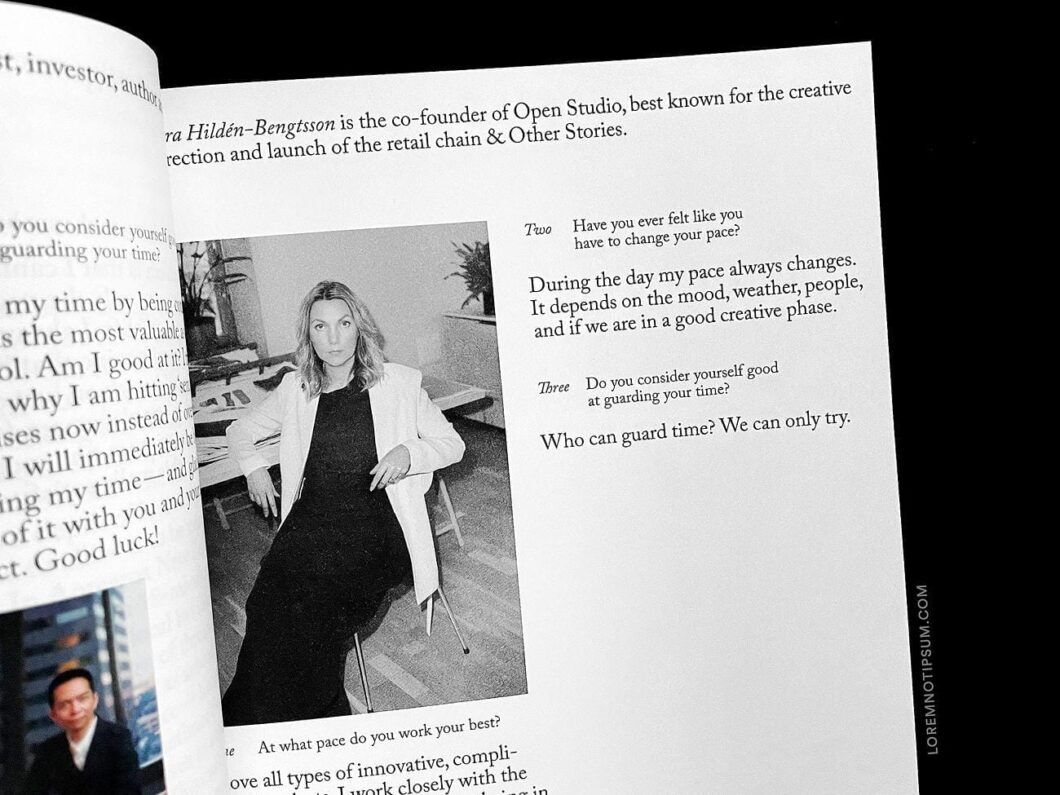 Backstage Talks Magazine Issue 5 – loremnotipsum.com