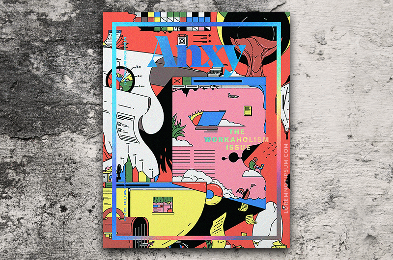 Anxy Magazine Issue 2 (The Workaholism Issue) – loremnotipsum.com