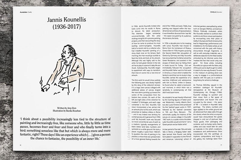 Autodidact Magazine Issue 1 – loremnotipsum.com