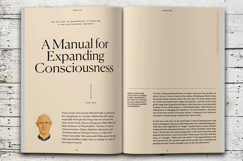 BESIDE Magazine Issue 6 – loremnotipsum.com