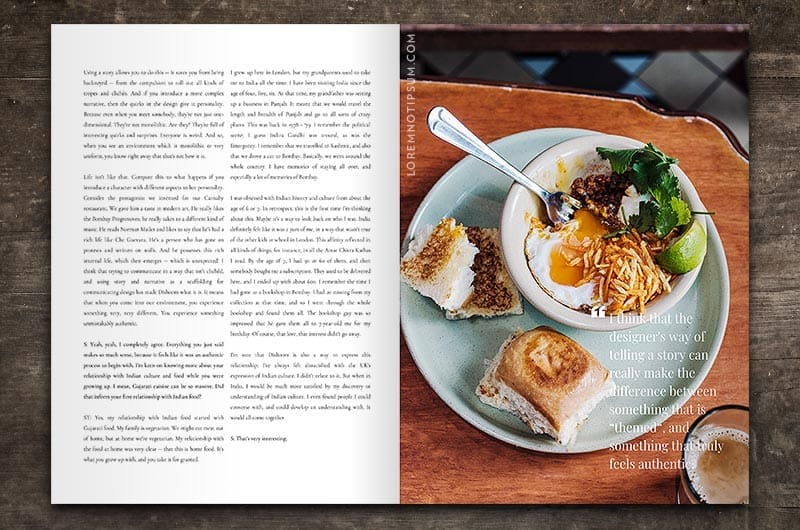 Cocoa and Jasmine Magazine Issue 2 – loremnotipsum.com