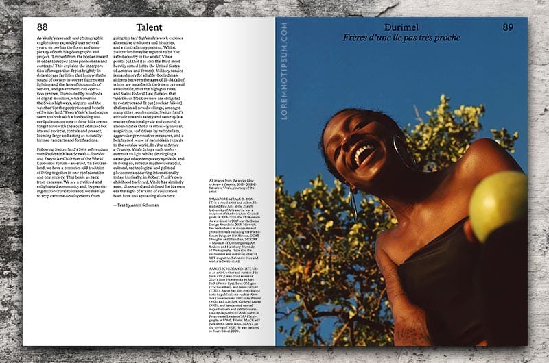 Foam Magazine Issue 52 – loremnotipsum.com