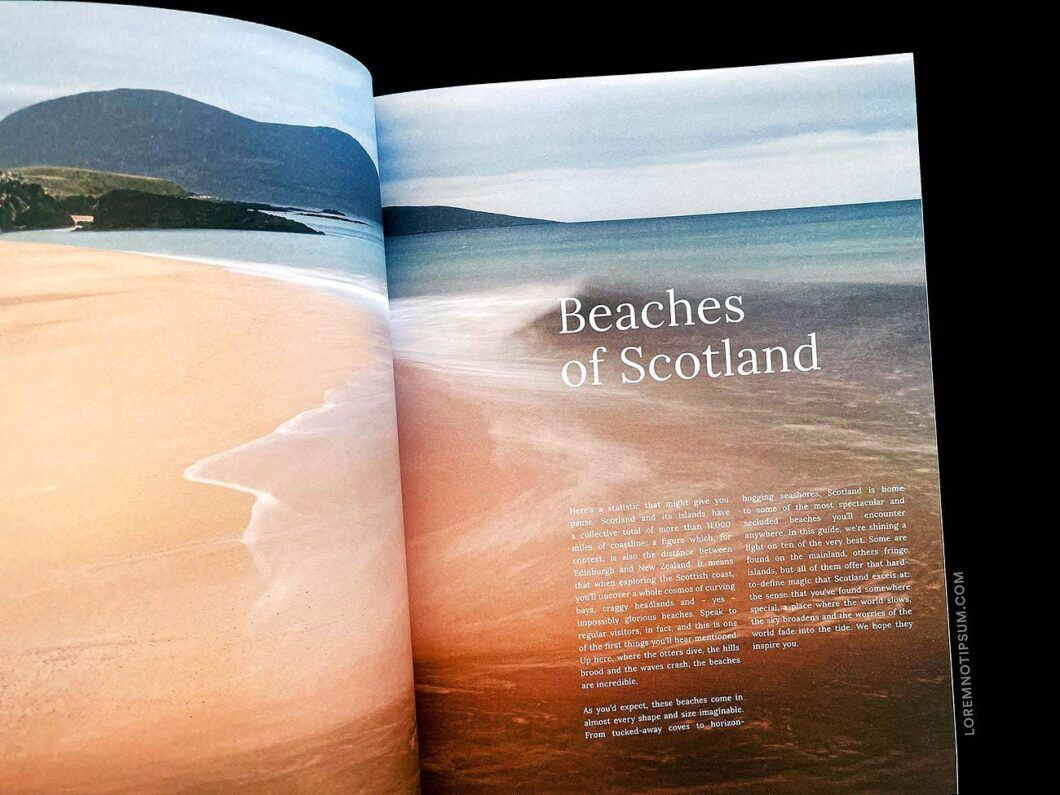 Hidden Scotland Magazine Issue 2 – loremnotipsum.com