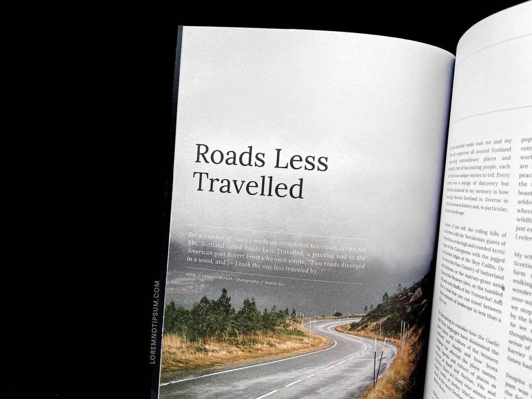 Hidden Scotland Magazine Issue 2 – loremnotipsum.com