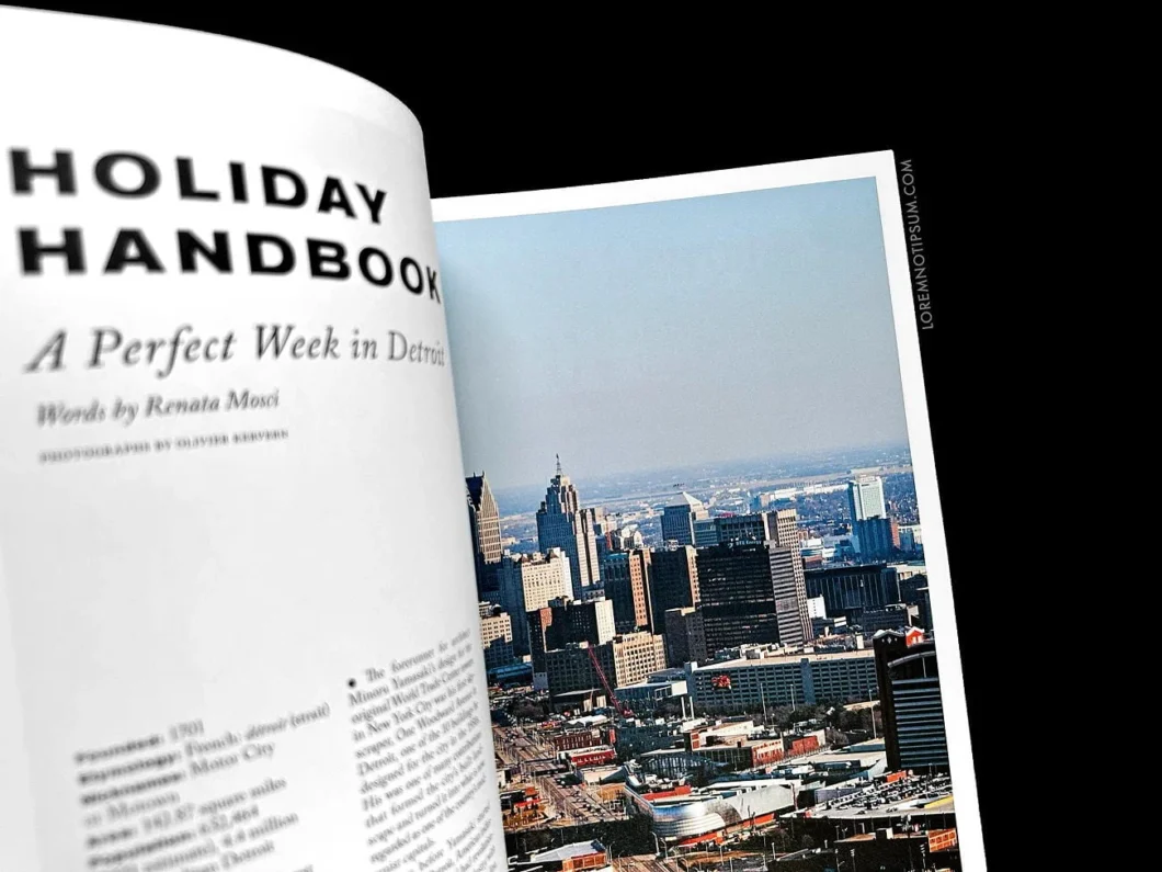 Holiday Magazine Issue 390 (Detroit) – loremnotipsum.com