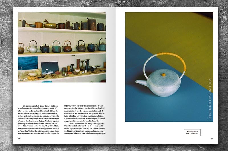 Journal du Thé Issue 3 – loremnotipsum.com