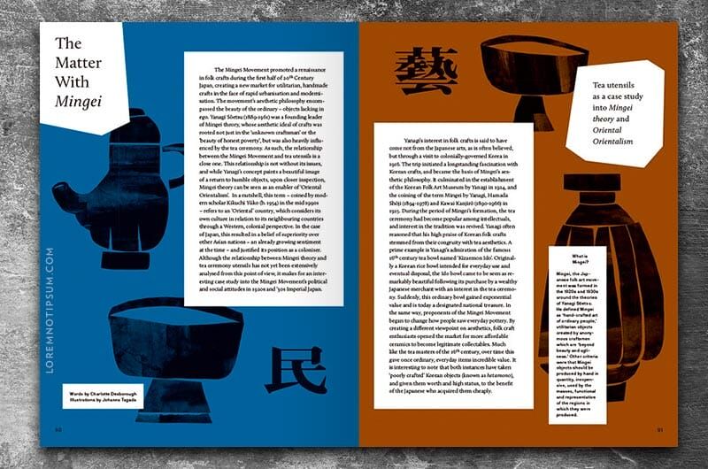 Journal du Thé Issue 3 – loremnotipsum.com