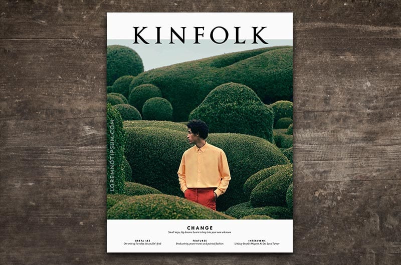 Kinfolkg Magazine Issue 35 – loremnotipsum.com