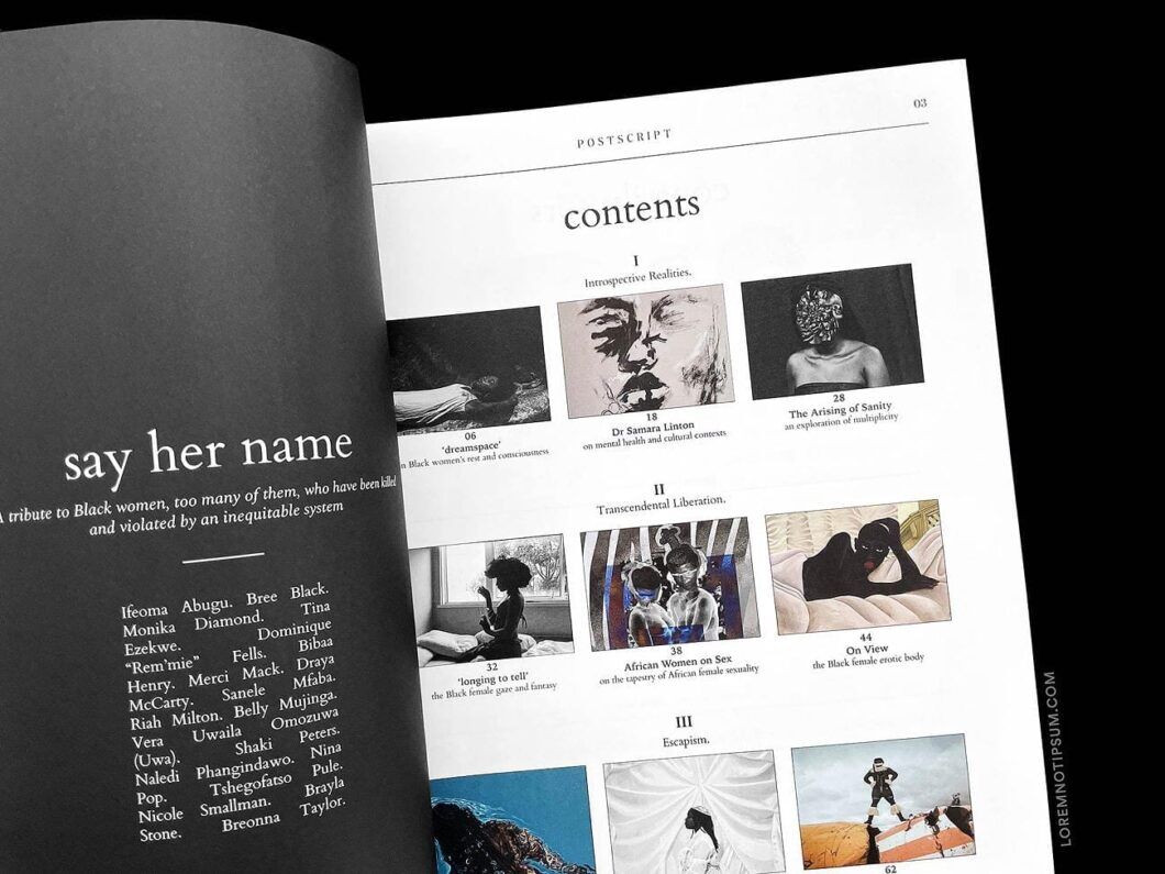 Postscript Magazine Issue 4 – loremnotipsum.com