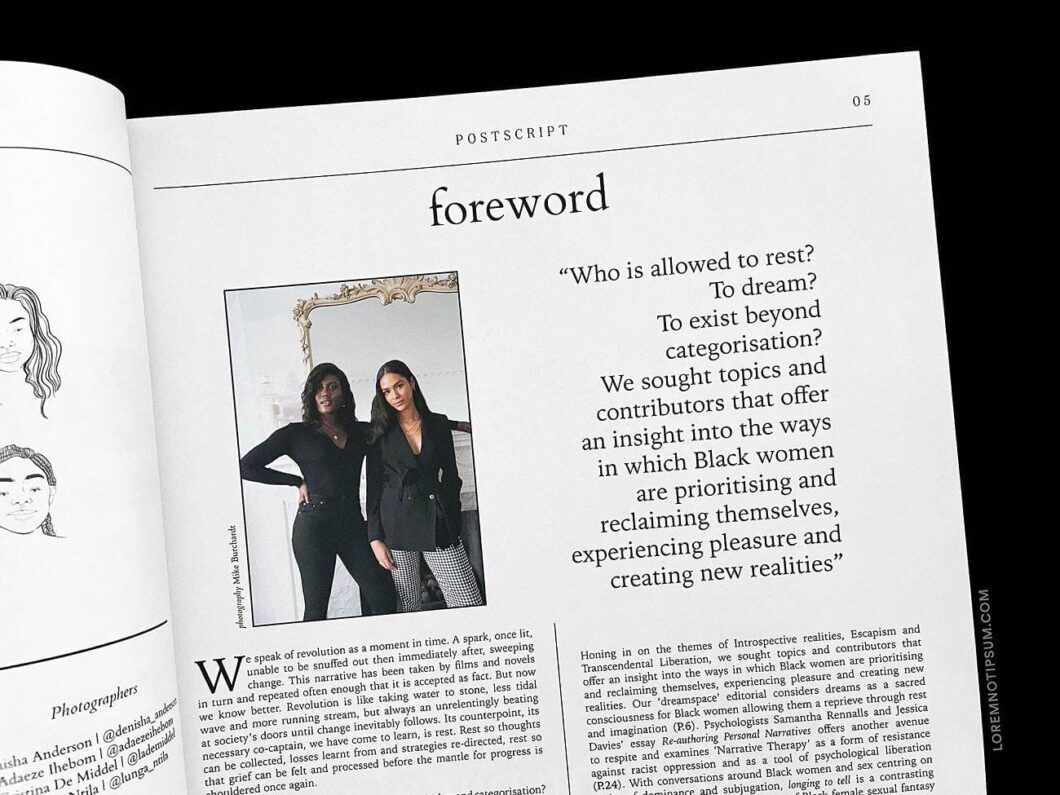 Postscript Magazine Issue 4 – loremnotipsum.com