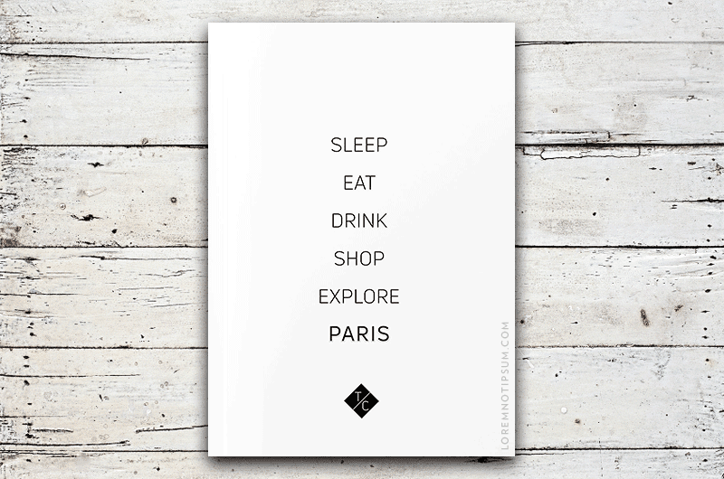 Travel Colours Paris City Guide – loremnotipsum.com