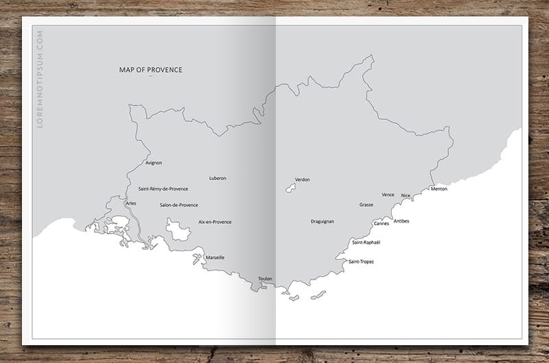 The Provence Travvel Book by Weekend Journals – loremnotipsum.com