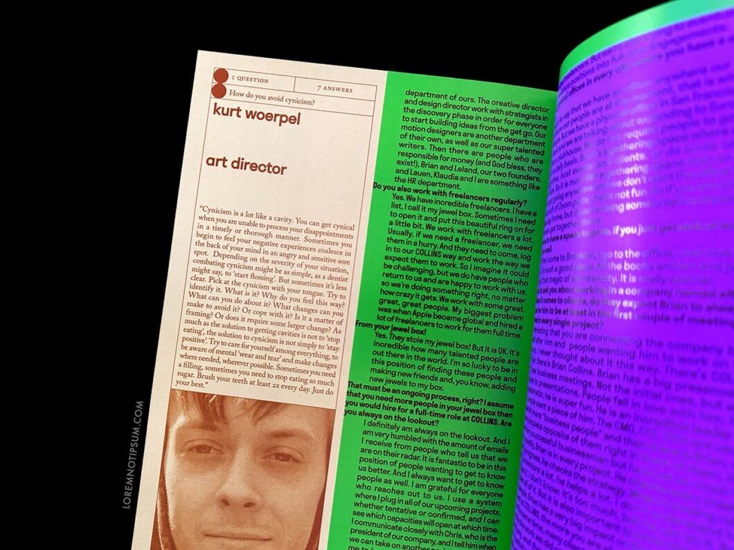 Backstage Talks Issue 7 – loremnotipsum.com