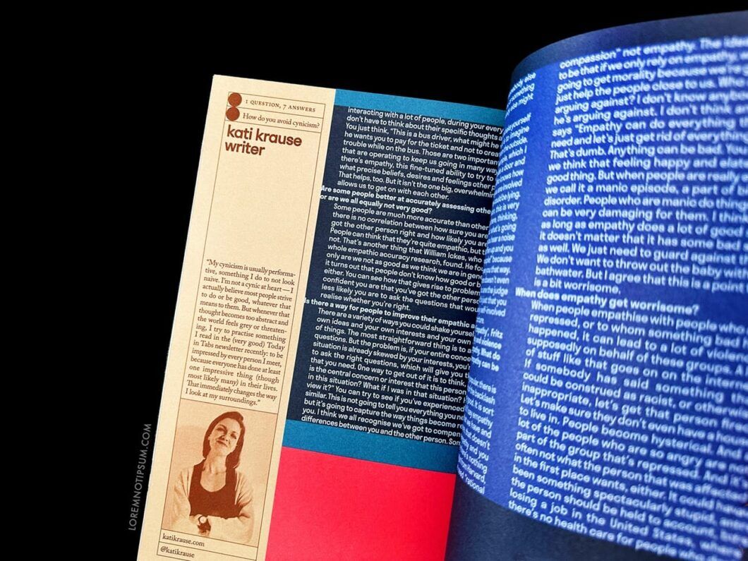 Backstage Talks Issue 7 – loremnotipsum.com