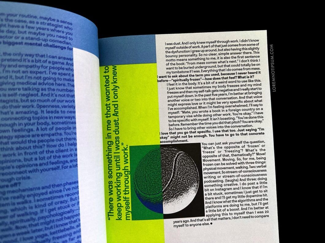 Backstage Talks Issue 7 – loremnotipsum.com