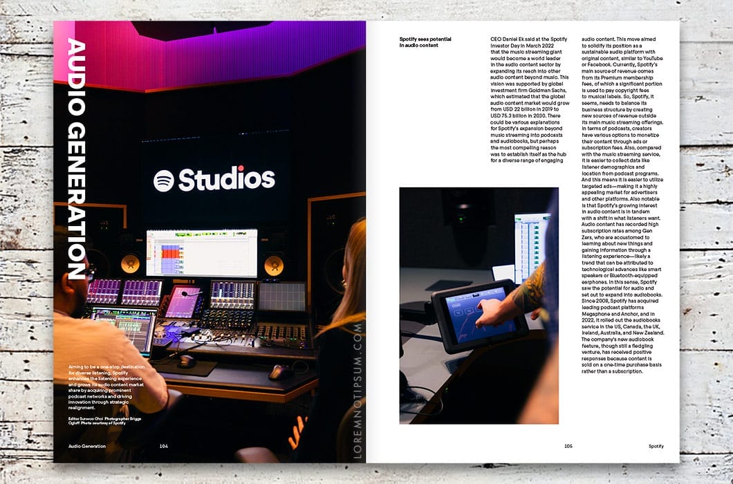 Magazine B Issue 94 (Spotify) – loremnotipsum.com